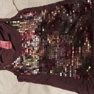 Kenar brown sparkle tank